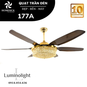 Quạt trần đèn HOMSICK 177A
