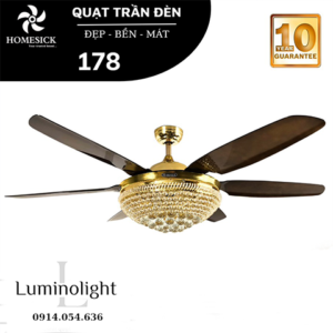 Quạt trần đèn HOMESICK 178