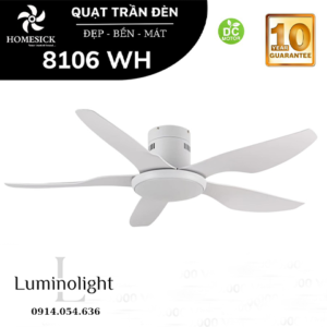 Quạt trần đèn HOMESICK 8106