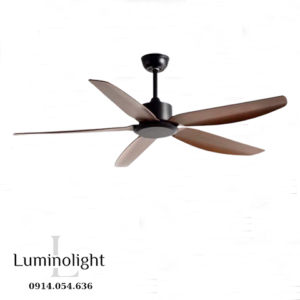 Quạt trần đèn LMN-QT901-BK
