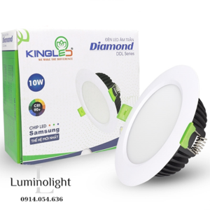 Đèn âm trần Kingled Diamond 10W