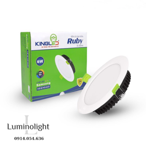 Đèn âm trần Kingled Ruby 6W