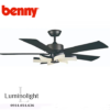 Quạt Trần Benny Romantico BF-C43V, Black/Cafe
