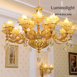 Đèn chùm chao nến LMN-DC2053