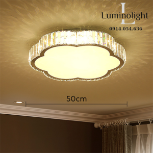 Đèn ốp trần pha lê LMN-DM037