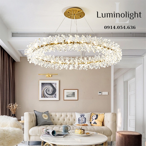 LMN-DT2219.1 Đèn chùm pha lê LMN-DT2219