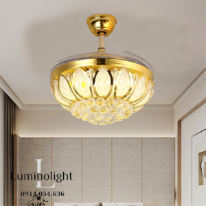 Quạt trần đèn thu cánh LMN-QT8140
