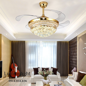 Quạt trần đèn thu cánh LMN-QT9791
