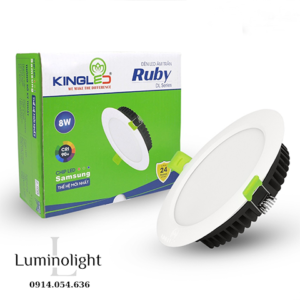 Đèn âm trần Kingled Ruby 8W