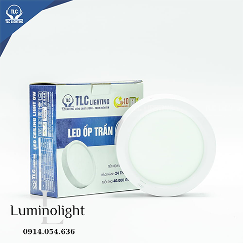 Đèn LED ốp trần TLC tròn Đèn LED ốp trần TLC tròn