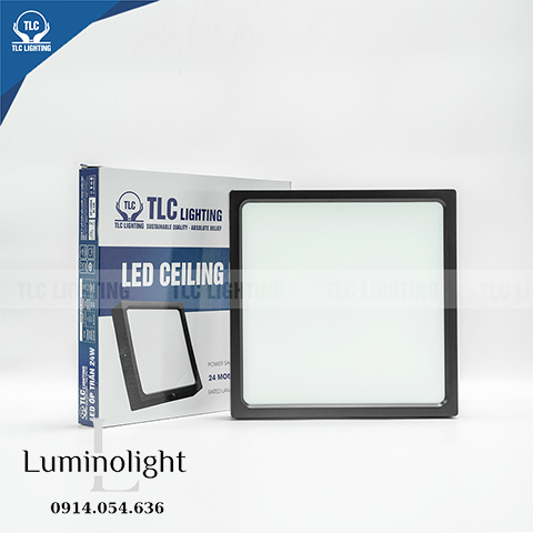 Đèn LED ốp trần TLC vuông Đèn LED ốp trần TLC vuông
