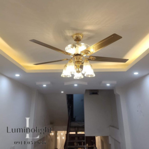 Quạt trần đèn 4 cánh LMN-QT6660
