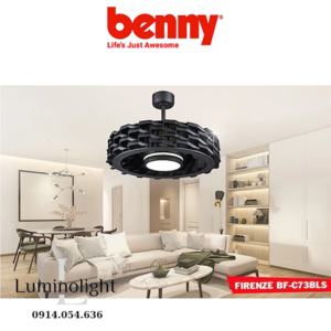 Quạt trần không cánh Benny BF-C73BLS Đen