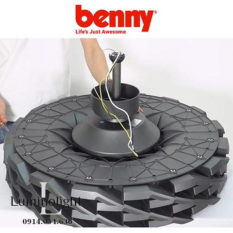 quat-tran-khong-canh-benny-BF-C73BLS-2 Quạt trần không cánh Benny BF-C73BLS Đen
